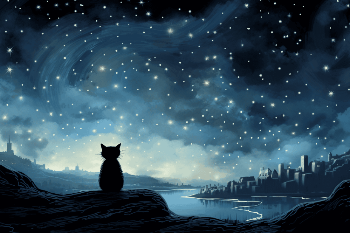 Cat In The Night